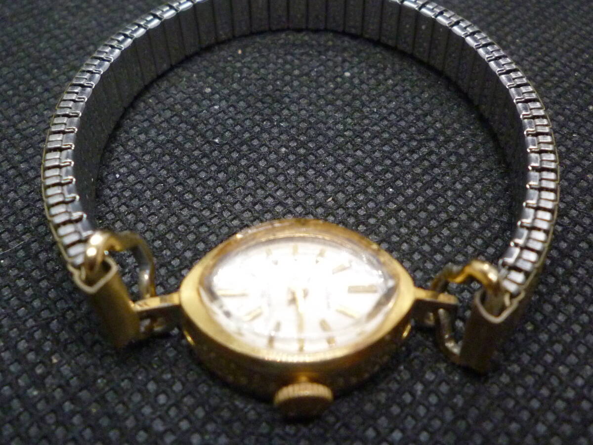 J25201) 中古 腕時計 セイコーソーラー 手巻き 17石 SEIKO Solar10-7930 腕回り 約152mm 稼働品ですがジャンク品扱い ※(送料当方負担)_画像4