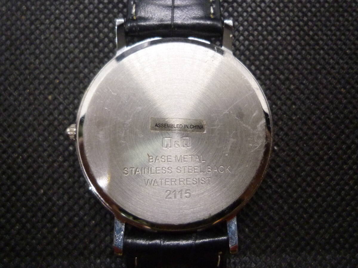 J25240) 中古 腕時計 シチズン CITIZEN Q&Q Falcon QUARTZ 2115 未稼働ジャンク品 ※発送ゆうパケットポストmini(送料当方負担)_画像5