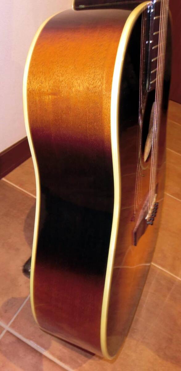 エピフォン Epiphone AJ-45S VS(Vintage Sunburst) アコギ_画像6