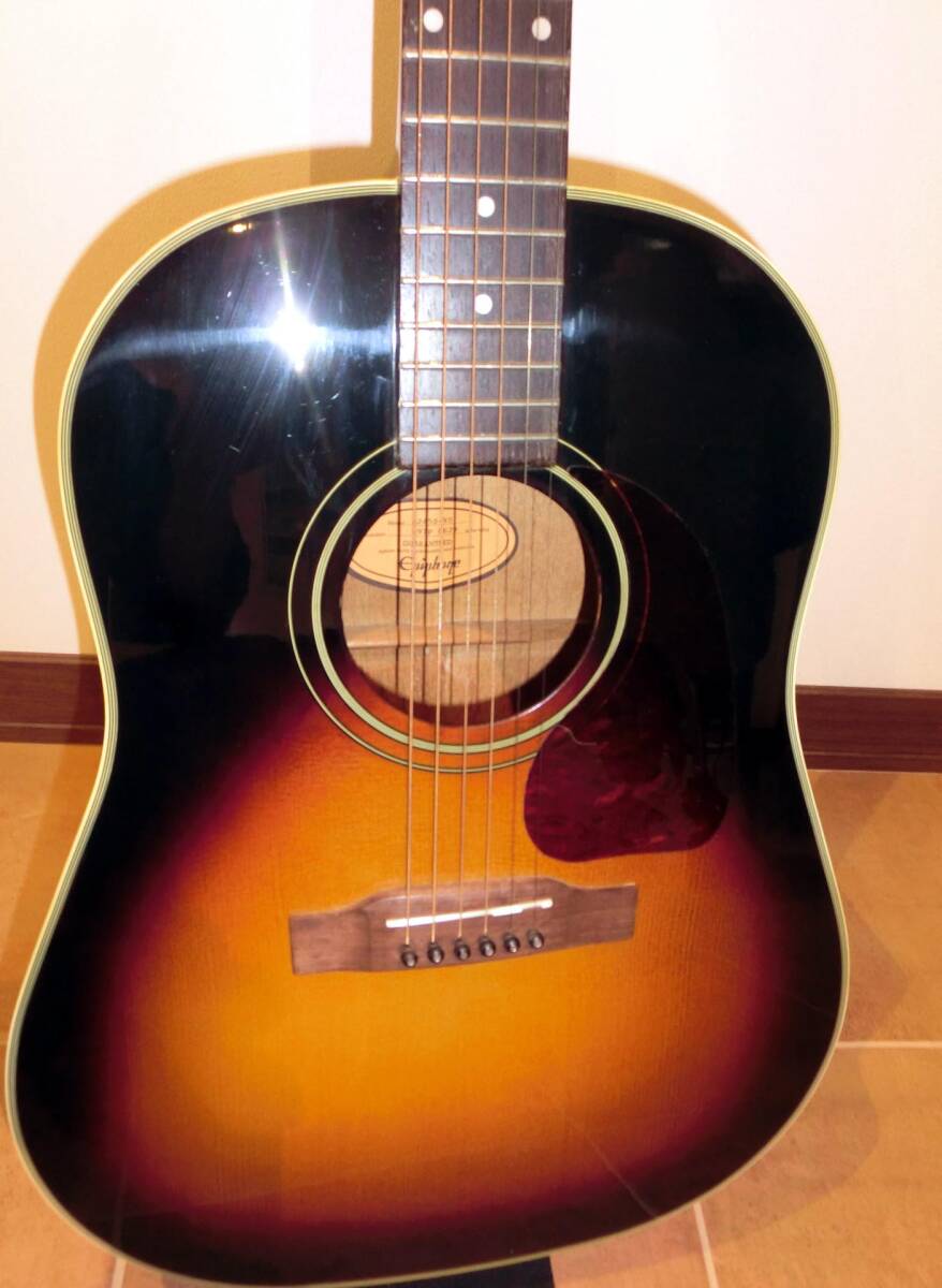 エピフォン Epiphone AJ-45S VS(Vintage Sunburst) アコギ_画像3