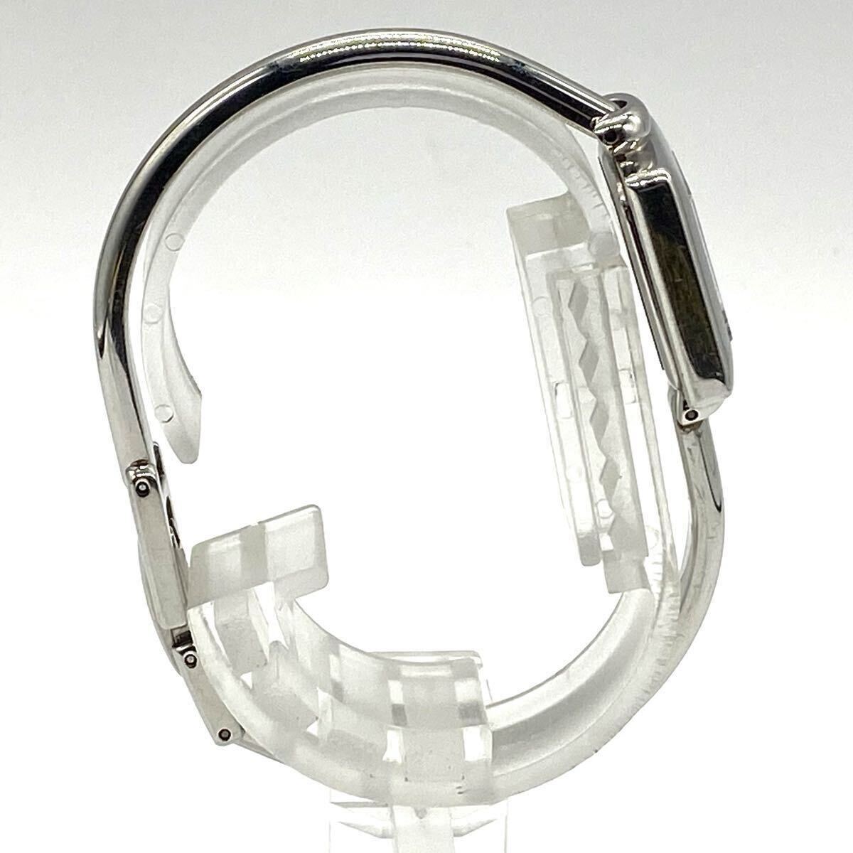 【9山53】 1円スタート GUCCI / 1900L グッチ クォーツ 電池式 ウォッチ 腕時計 レディース バングルウォッチ_画像6