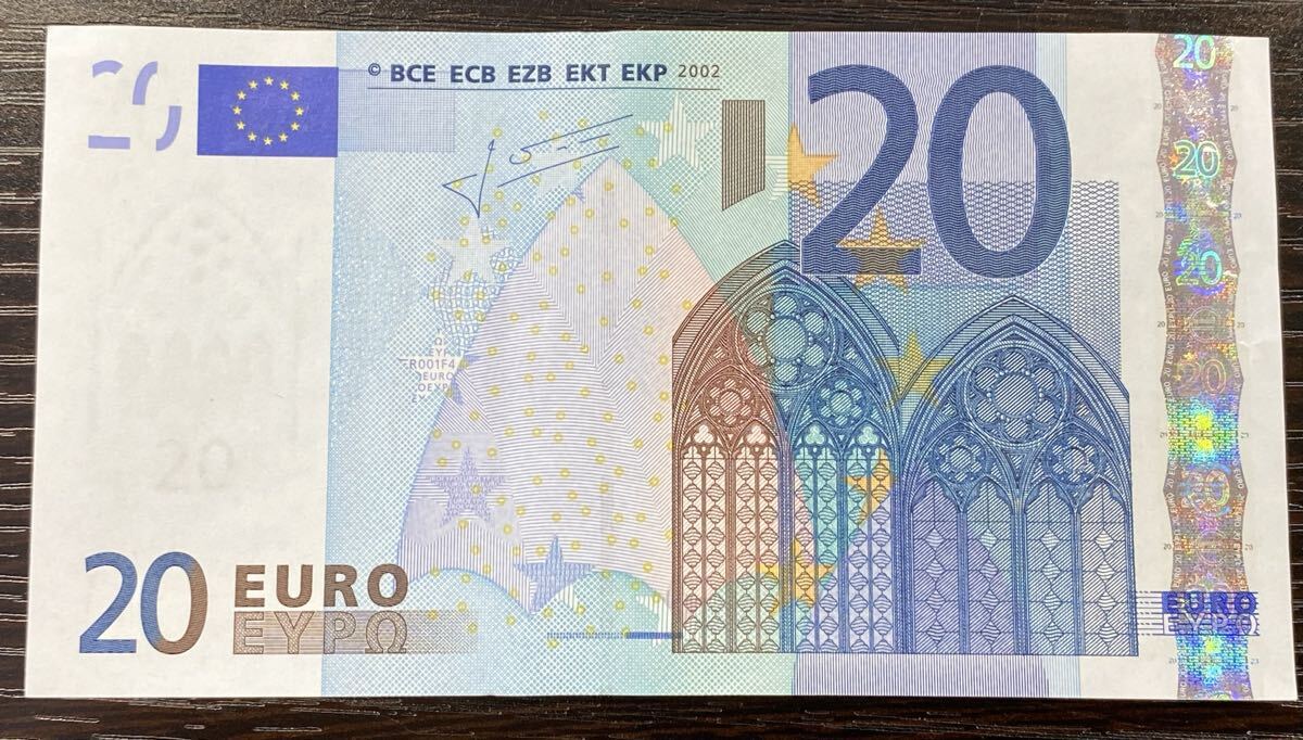 【9S47】1円スタート EURO ユーロ まとめて 5枚 額面合計 55ユーロ 外国 海外紙幣 外国紙幣 旧紙幣　5ユーロ 10ユーロ 20ユーロ_画像9