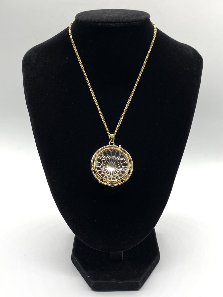 【9Y77】MIKIMOTO ベビーパール ペンダントルーペ キーリング シエル貝 全長 約80cm 重さ 約25.8g 約22.2g レディース アクセサリー_画像6