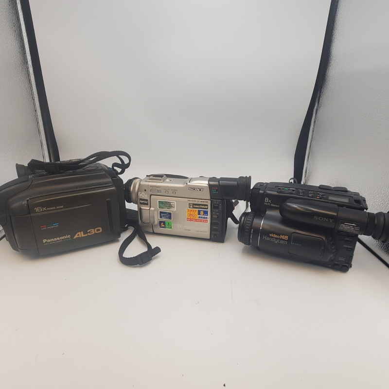 ビデオカメラ まとめ売り 5点 / MINOLTA / Panasonic / SONY / ジャンク品 【EA135】_画像4