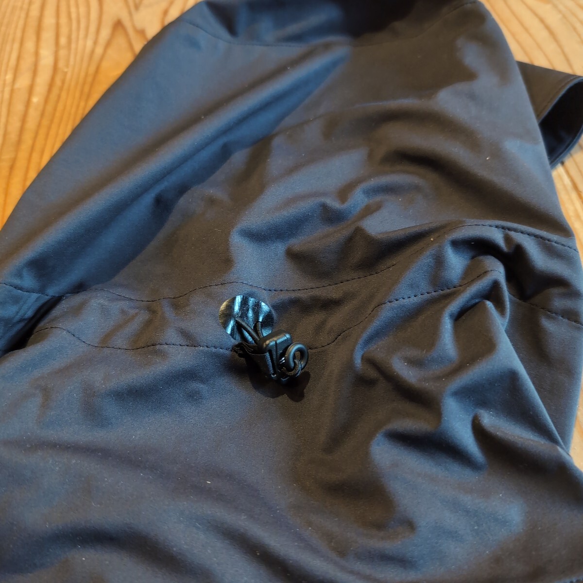 finetrack pneumo wrap ファイントラック ニュウモラップフーディー MEN’S XL FAM0112 ブラック GORE WINDSTOPPER_画像7