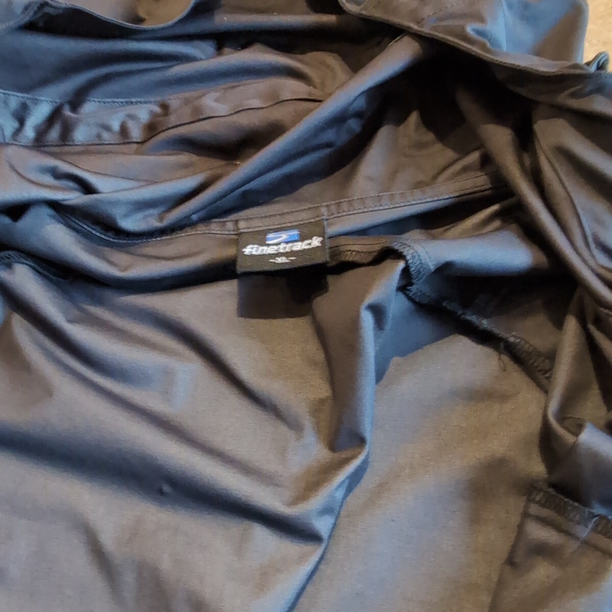 finetrack pneumo wrap ファイントラック ニュウモラップフーディー MEN’S XL FAM0112 ブラック GORE WINDSTOPPER_画像9