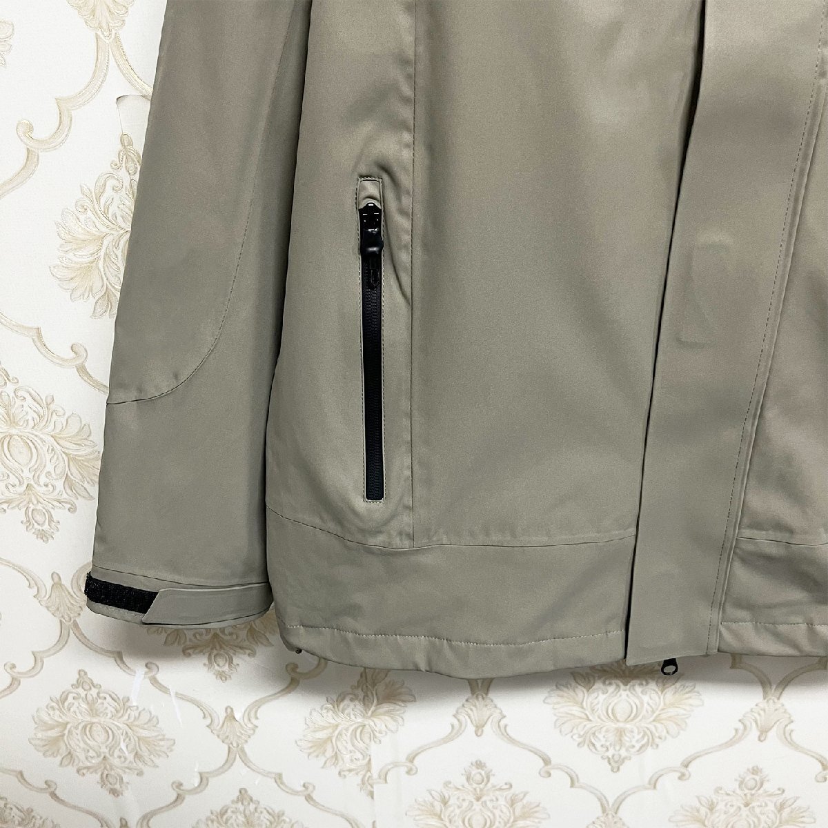 上品EU製&定価6万◆UABONI*Paris*ジャケット*ユアボニ*パリ発◆撥水 防風 マウンテンパーカー アウトドア スポーツ キャンプ 春秋 L/48_画像7