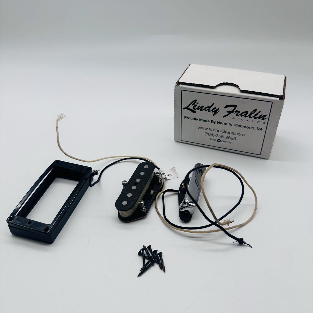 LINDY FRALIN BROADCASTER SET　ジャンク　未確認　ピックアップセット_画像1