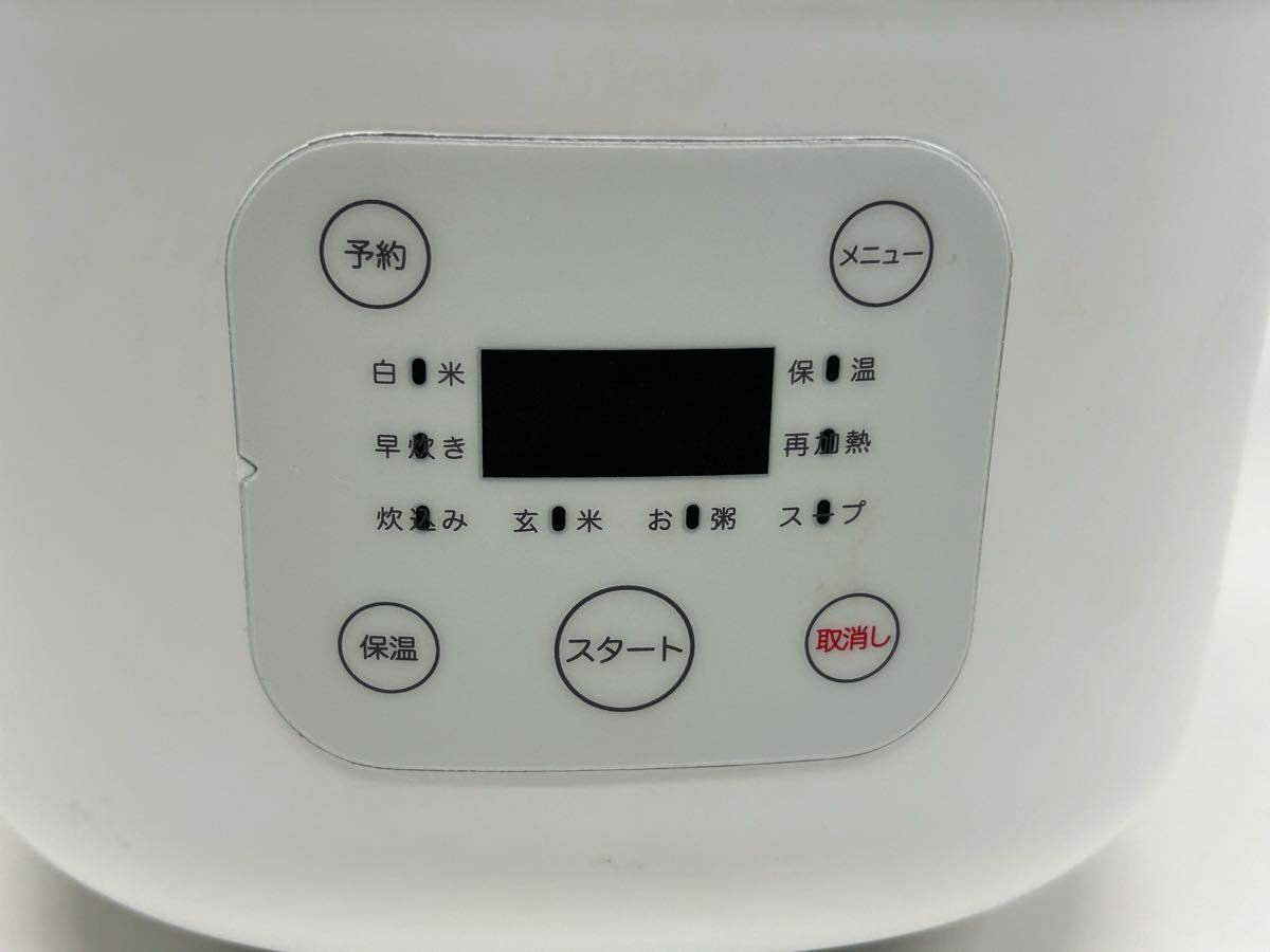 【未使用品】コンパクトライスクッカー HK-CRC03 2024年製 3合炊き_画像7
