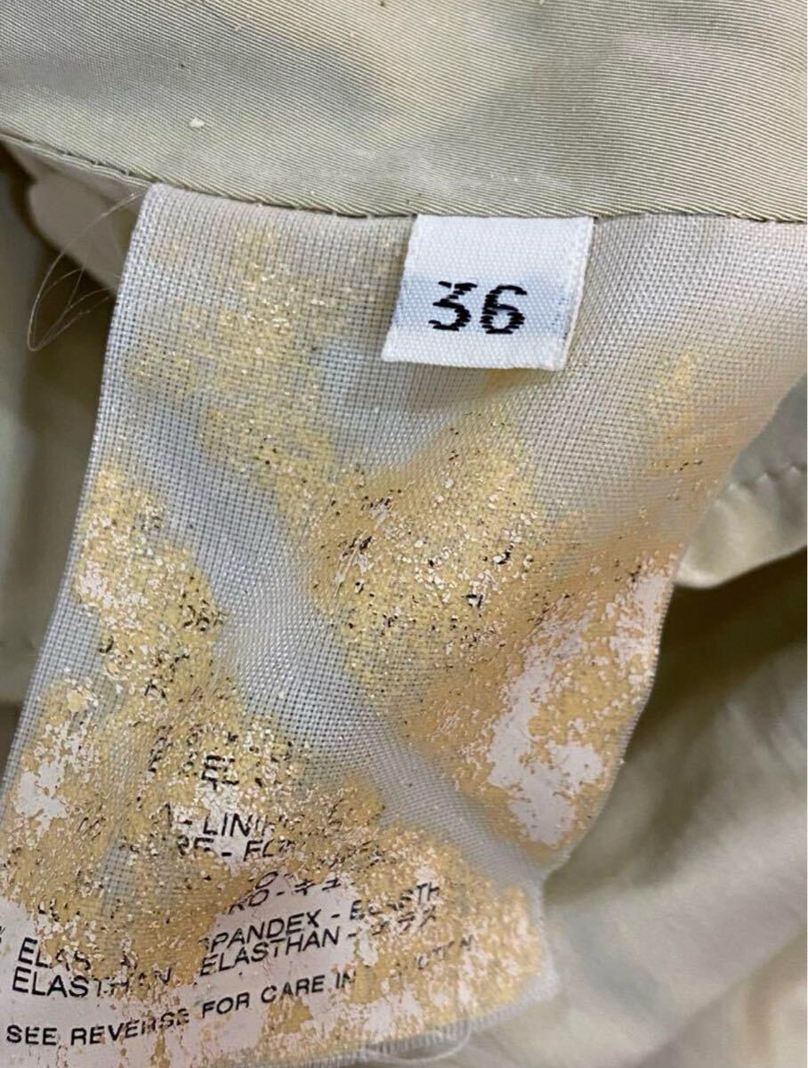 sh1493 ジルサンダー ベージュ ジャケット　レディース_画像5