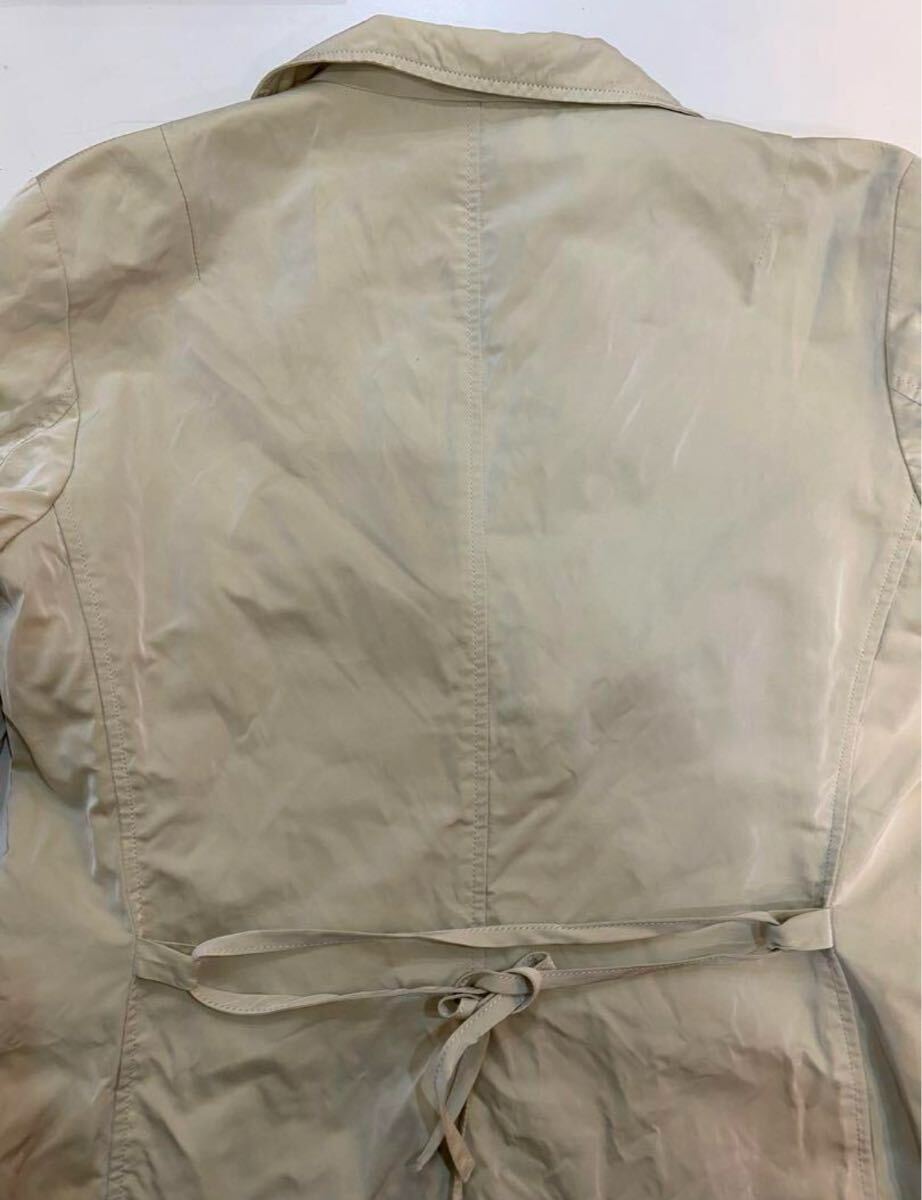 sh1493 ジルサンダー ベージュ ジャケット　レディース_画像6