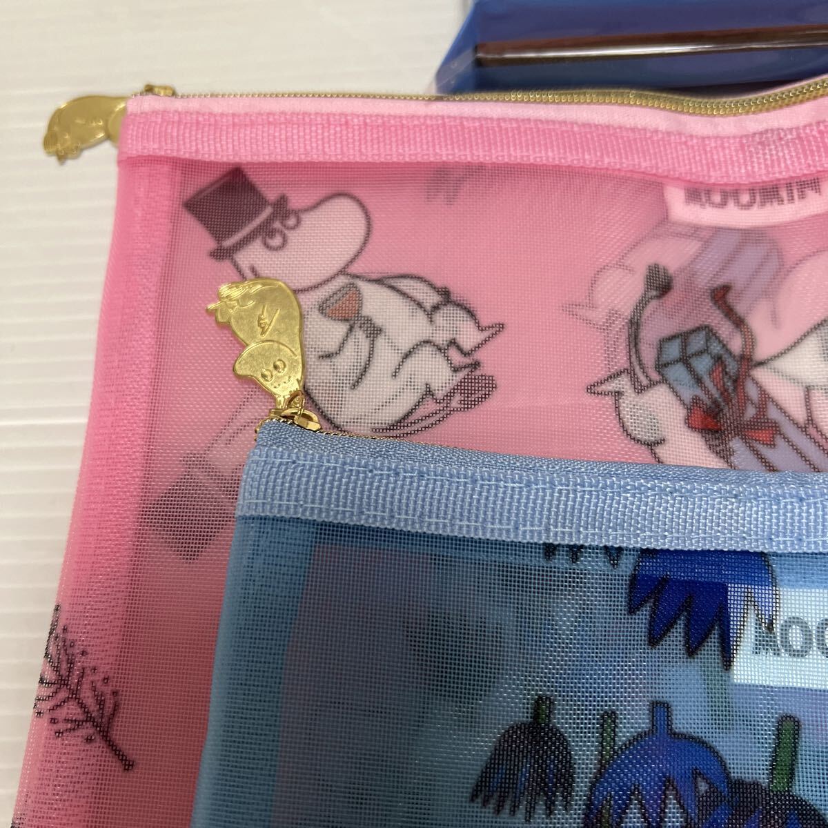 MOOMINメッシュポーチ3点セット(素敵なあの人2025.10月号付録)_画像2