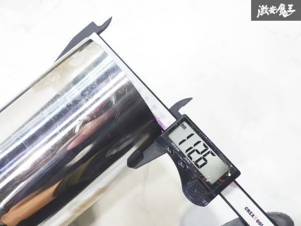 ★使用OK★ 社外 三菱 DE3A FTO 6A12 セミステンレス製 マフラー リアピース センターパイプ 中間パイプ 即納_画像5