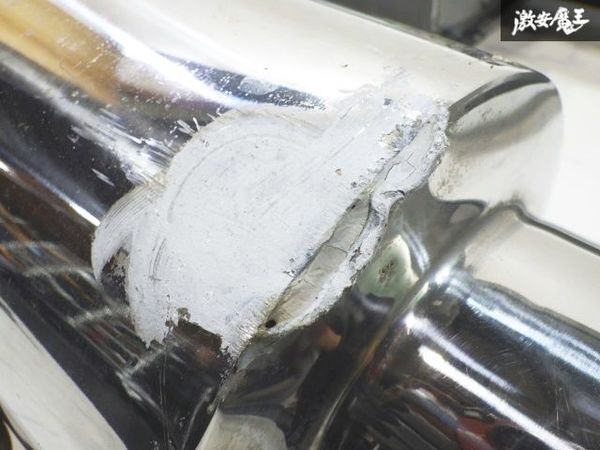 ★使用OK★ 社外 三菱 DE3A FTO 6A12 セミステンレス製 マフラー リアピース センターパイプ 中間パイプ 即納_画像7