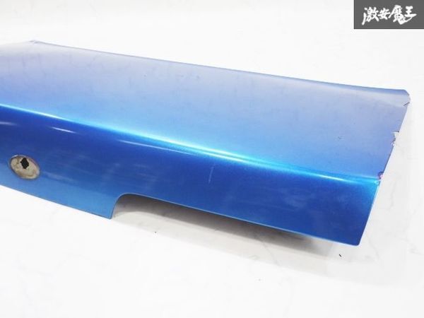 日産 純正 S13 シルビア リア ノーマル トランク フード パネル ブルーメタリック系 即納_画像2