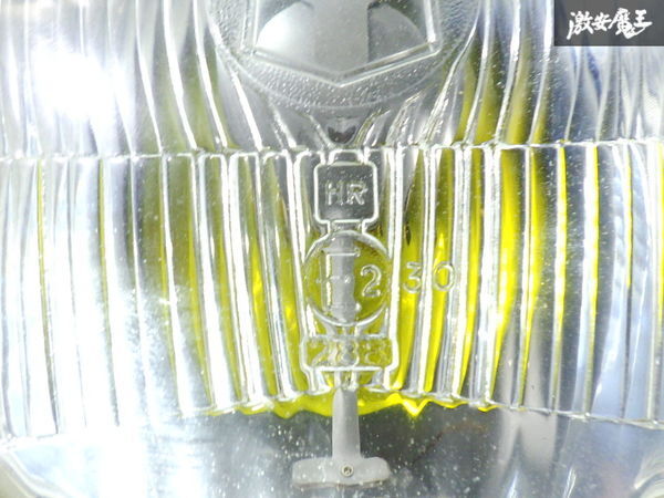 ★当時物/点灯OK★ MARCHAL マーシャル 909 フォグライト フォグランプ 丸型 約175mm ステーP1.5/M10 左右セット 即納_画像4