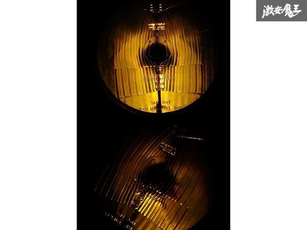 ★当時物/点灯OK★ MARCHAL マーシャル 909 フォグライト フォグランプ 丸型 約175mm ステーP1.5/M10 左右セット 即納_画像9