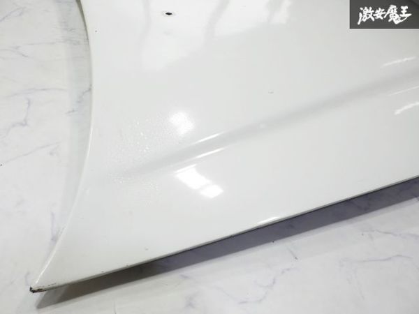 * трещин нет * неоригинальный EK9 Civic type R предыдущий период FRP производства обвес капот двигатель капот панель капота легкий белый оттенок белого solid немедленная уплата