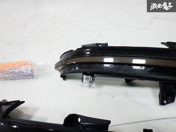 ★保証付★ シーケンシャルウインカー C27 セレナ 用 ドアミラー ウインカー LED スモーク シーケンシャル 左右セット 即納_画像4