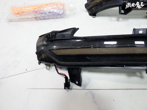 ★保証付★ シーケンシャルウインカー C27 セレナ 用 ドアミラー ウインカー LED スモーク シーケンシャル 左右セット 即納_画像8