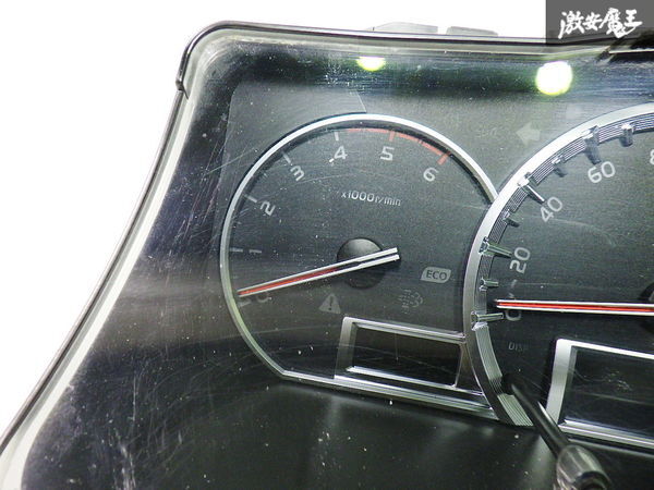 ★保証付 168,751km ★ トヨタ 純正 200 ハイエース スーパーGL SGL 4型 ディーゼル メーター スピードメーター タコメーター 83800-26D91_画像4