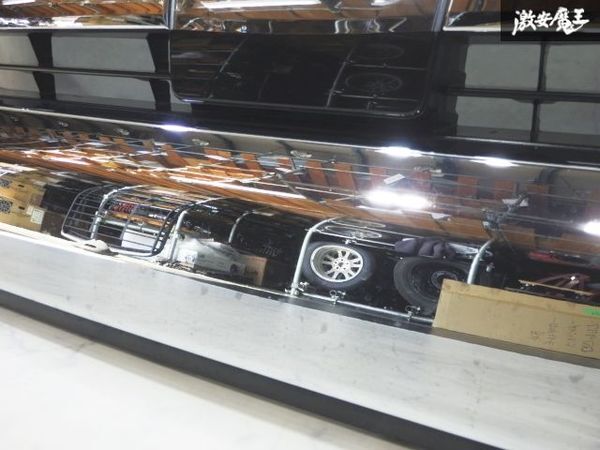 ★割れ無し★ トヨタ 純正 200系 ハイエース スーパーGL ワイド 5型 ミリ波レーダー プリクラ 通常メッキ フロントグリル 53100-26600 即納_画像5