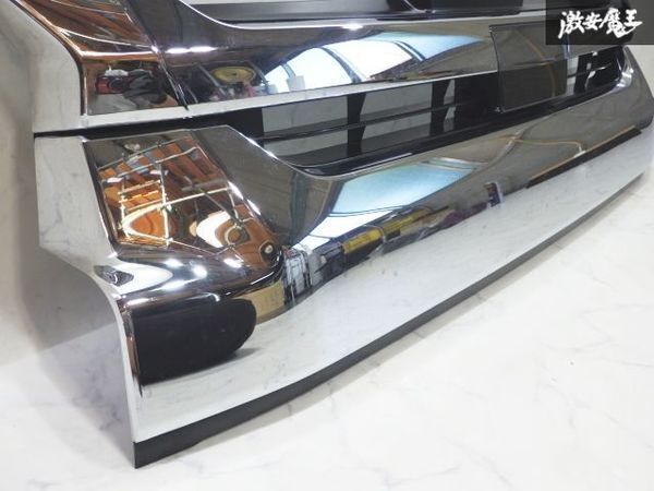 ★割れ無し★ トヨタ 純正 200系 ハイエース スーパーGL ワイド 5型 ミリ波レーダー プリクラ 通常メッキ フロントグリル 53100-26600 即納_画像7