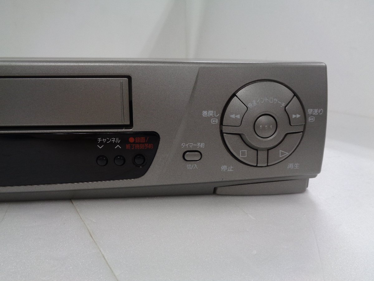 【ジャンク品・送料落札者様負担】Panasonic　NV-H110　VHSビデオデッキ_画像3