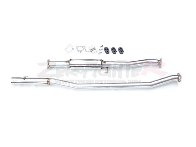 送料H★EF9グランドシビックステンレスセンター出しストレートマフラー★ゼロファイター JDM USDM EF3 直管 環状 civic サーキット_画像9