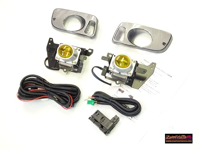 送料B★日本語説明書付EGシビック純正タイプフォグランプユニットイエロー★EG6 EG4 EJ1 EG3 USDM JDM シビッククーペ 92-95 国内発送_画像3