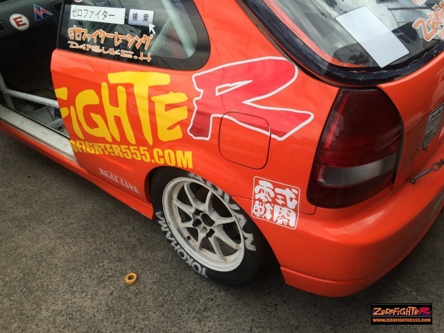 送料メール便★ゼロファイター零式戦闘ロゴステッカー白★JDM EK9 EG6 EF9 EK4 EJ1 EJ7 GK5 DC5 DC2 DB8 EF8 JA4 JDM CL7 タイプR VTEC_画像8