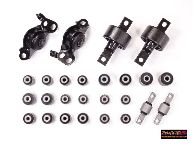 送料B★ゼロファイターEG6足回り強化ブッシュ26PCSコンプリートセット★EG9 EG2 デルソル シビックフェリオ JDM USDM アームブッシュ 車高_画像3