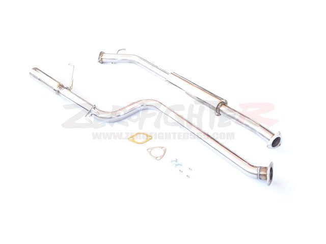 送料G★CL7アコードユーロR ゼロファイターストレートマフラー(右出し)★K20A 直管 センターパイプ リアエンド 競技専用 イベント_画像4