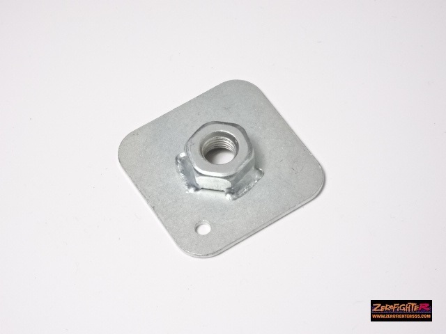 送料メール便★シートベルト用アイボルト専用バックプレート★ナット サーキット レース JDM USDM TAKATA スパルコ サベルト WILLANS タカ_画像1