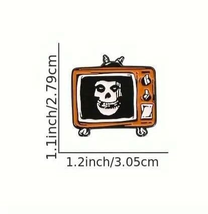 Horror movie TV ピンバッジA_画像2