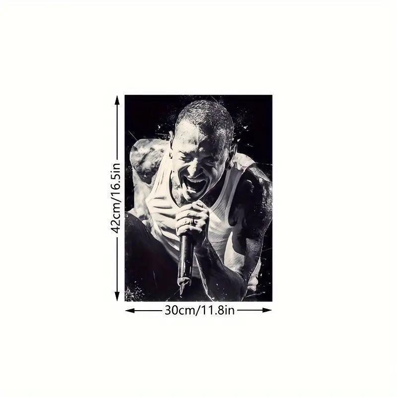 Linkin park Chester Bennington 防水加工ポスター_画像2