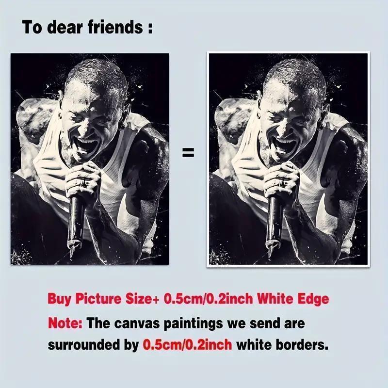 Linkin park Chester Bennington 防水加工ポスター_画像4