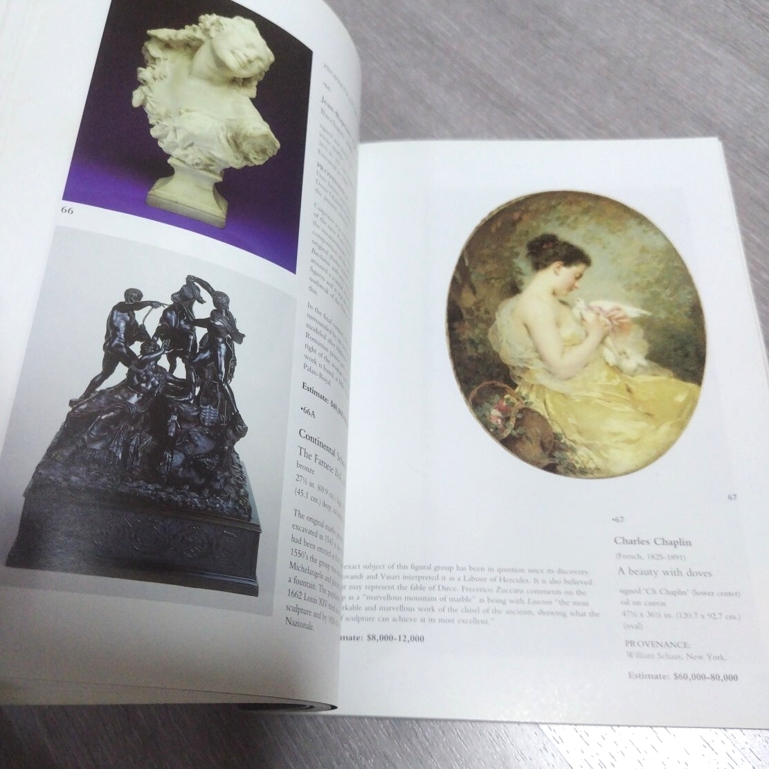 図録 カタログ◆クリスティーズ ニューヨーク オークション 1998/The Age of Elegance Wednesday 11 November 1998/絵画/sskw1_画像9