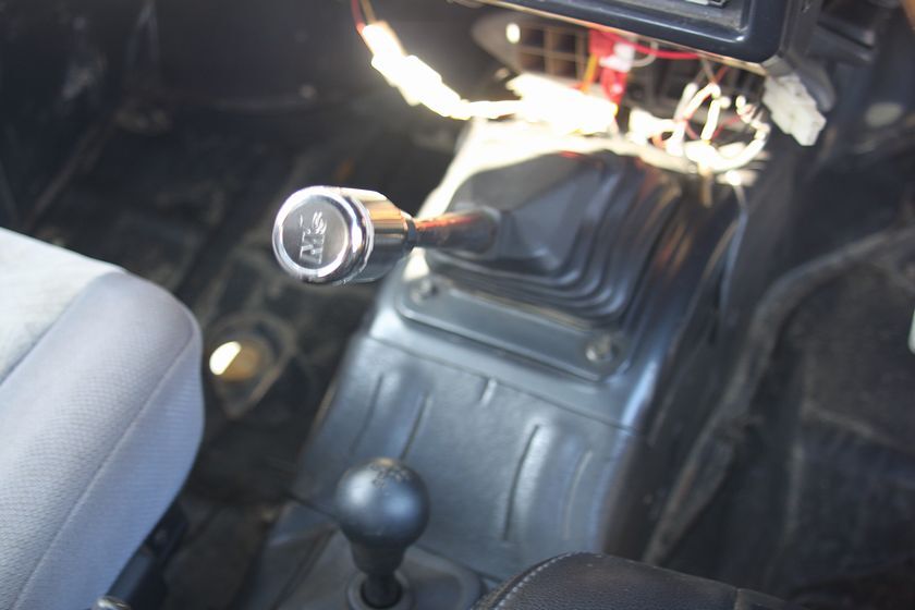 JA11 スズキ ジムニー MTタイヤ マフラー改 足回り改 リフトアップ ETC _画像8