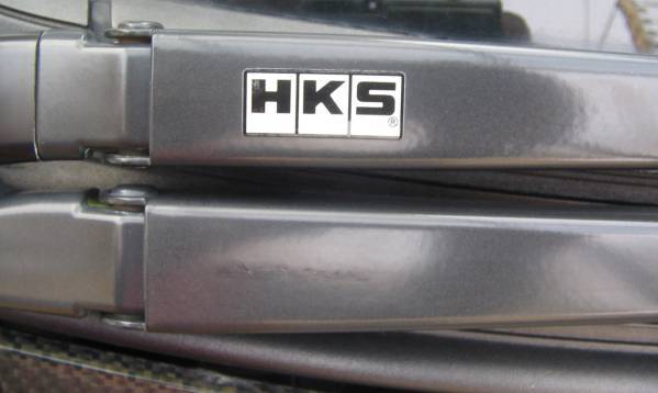 ●HKS製/正規・HKS ステッカー白・タイプ①-② /新品●_画像2
