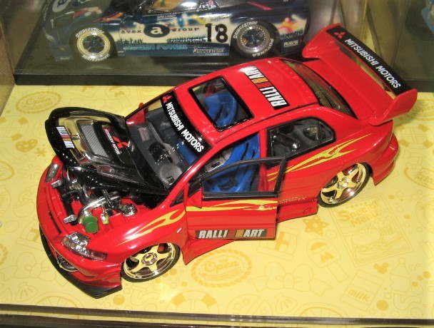 ラスト品・復刻モデル●三菱自動車製／ 正規品 RALLIART・ミニステッカー・ブラック・W35 ／未使用・新品●_画像2