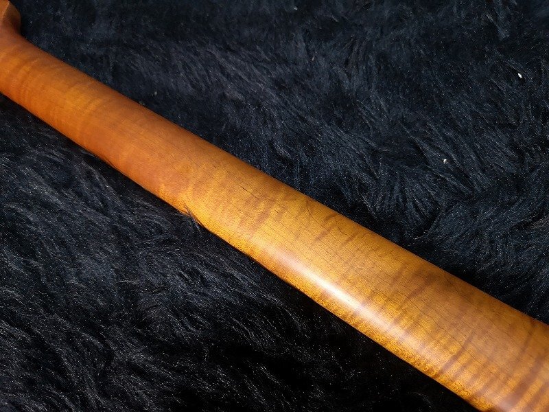 ■価格応談!!★Stratocaster ST Neck Flame Maple 22F ストラト・リプレイスメントネック トラ目 新品・アウトレット特価! G1P21167_画像7
