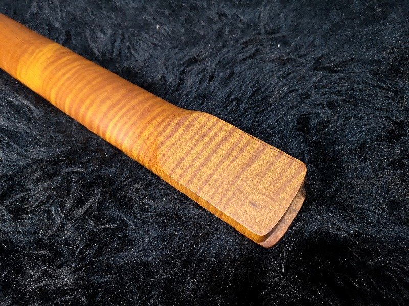 ■価格応談!!★Stratocaster ST Neck Flame Maple 22F ストラト・リプレイスメントネック トラ目 新品・アウトレット特価! G1P21167_画像8