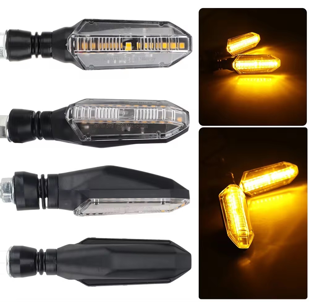 LED последовательный указатель поворота Honda Yamaha Kawasaki Suzuki Hunter Cub Monkey 125 CB250 CBR250RR MC51 задний фонарь позиция 