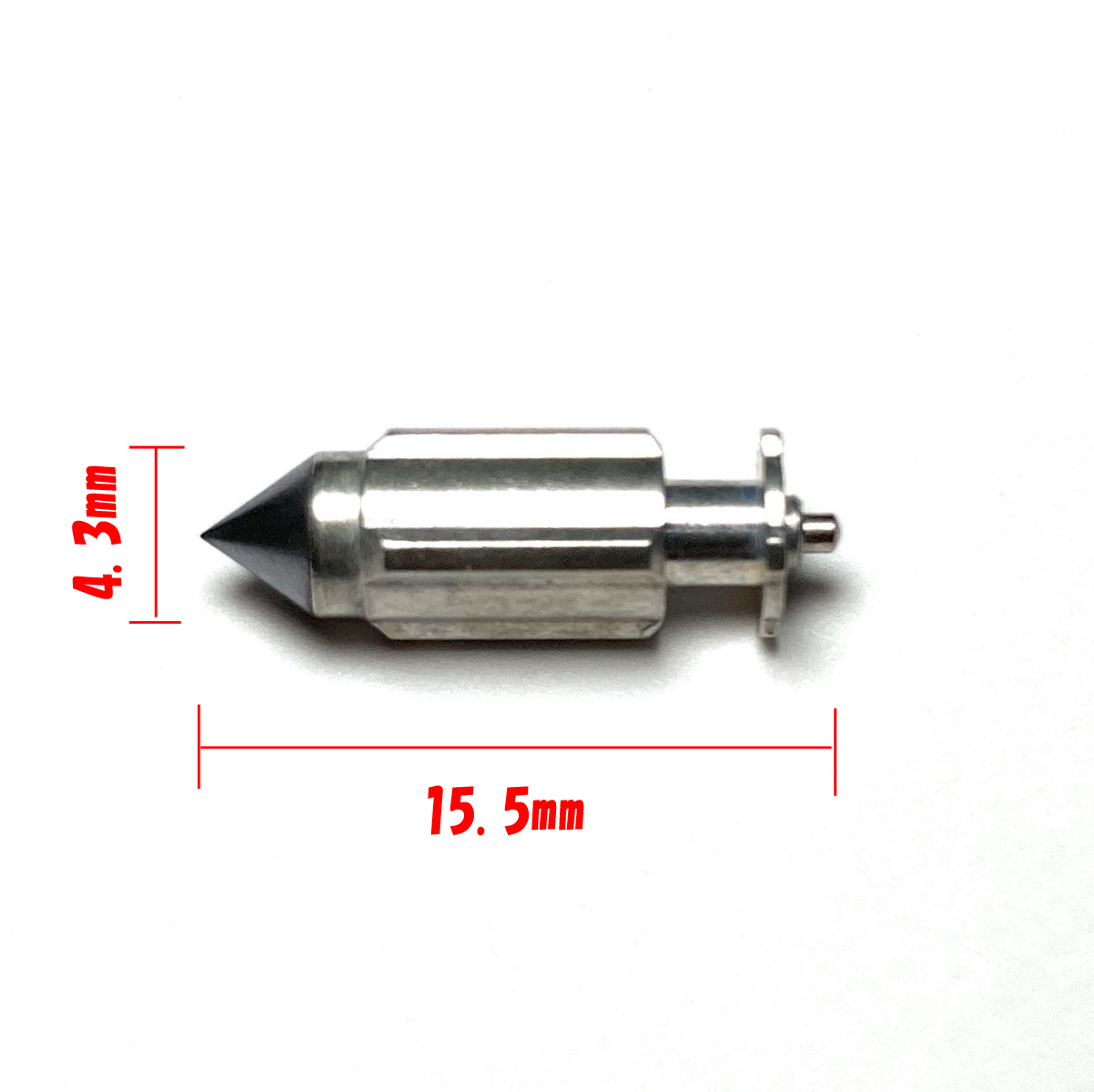 ホンダ ケイヒン キャブレター フロートバルブ CB400T CB250T ホーク バブ ばぶ CB250N CB400N レブル250 REBEL MC13 XL230 CB223 FTR223_画像2