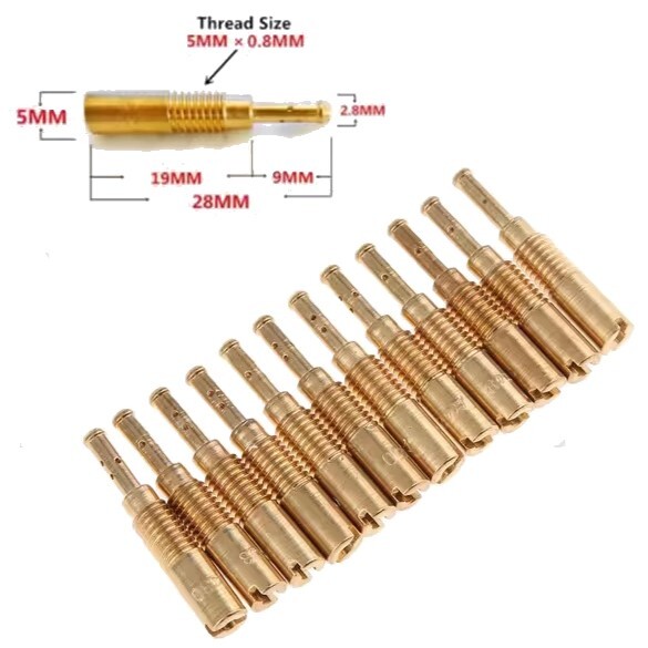 PB16 ホンダ ケイヒン キャブレター スロージェット パイロットジェット マグナ50 スーパーカブ AA01 C50 C70 HA02 ジャズ ソロ ディオ_画像1