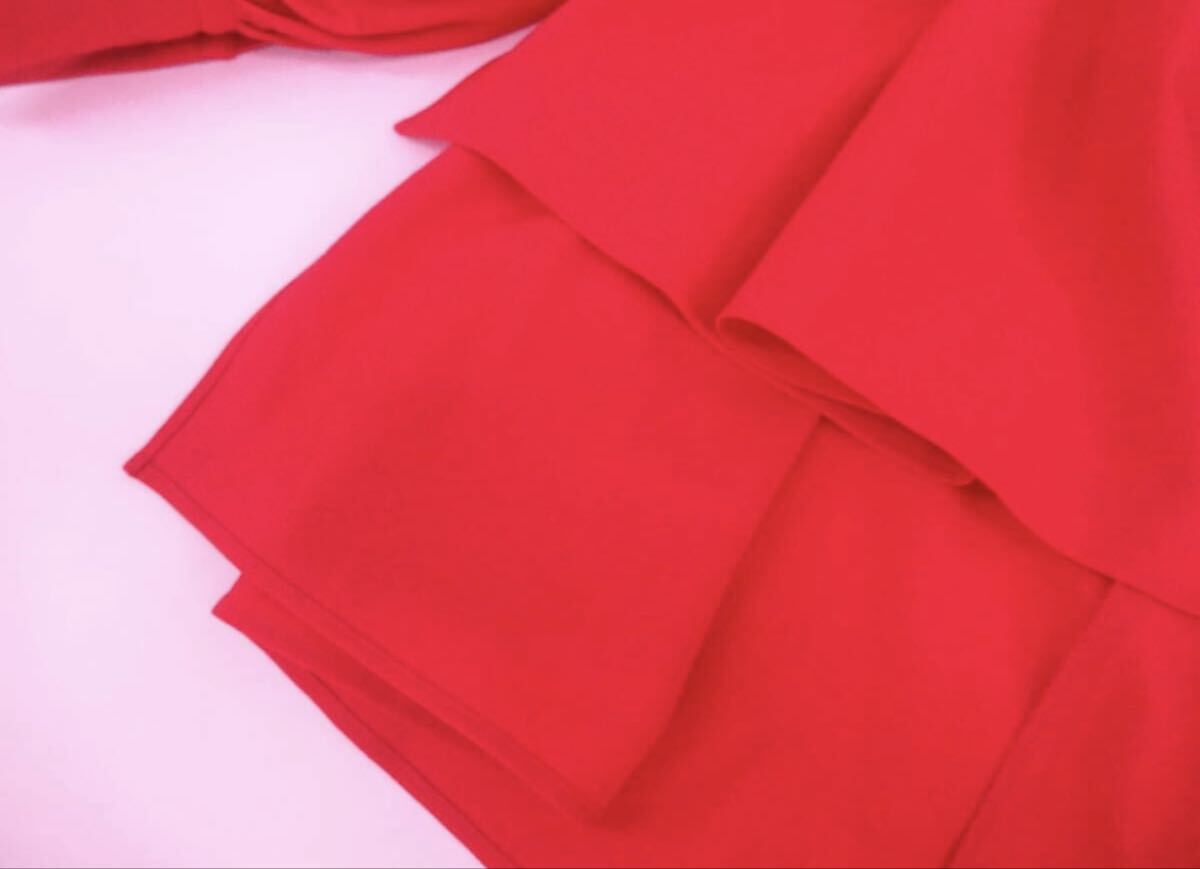  красивый прекрасный товар LE PHILru Phil мягкий блуза туника красный 