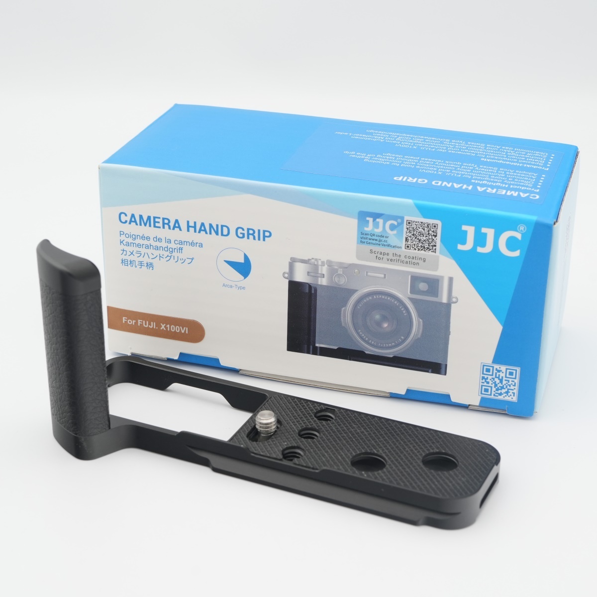 美品 FUJIFILM X100VI メタルハンドグリップ JJC HG-X100VI grip_画像1