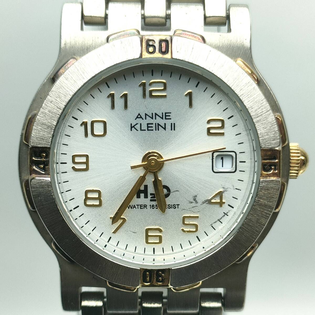 ANNE KLEIN アンクライン H2O デイト クォーツ 1001-0000-10