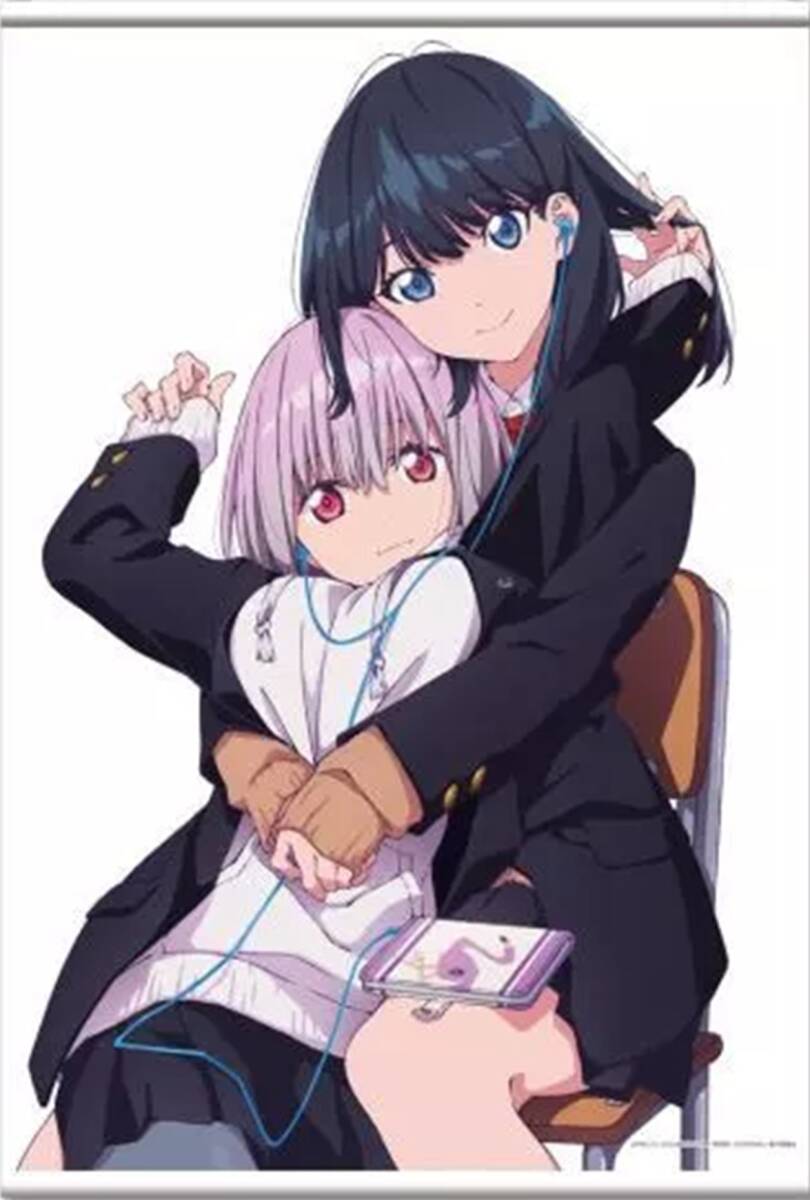 SSSS.GRIDMAN A.宝多六花＆新条アカネ B2タペストリー_画像1